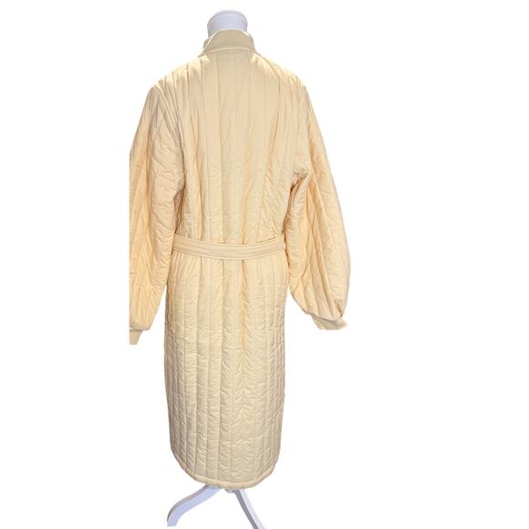 RAINS- Quilted Waterproof Tie Waist Coat/ Medium/ NWT - Picture 6 of 8